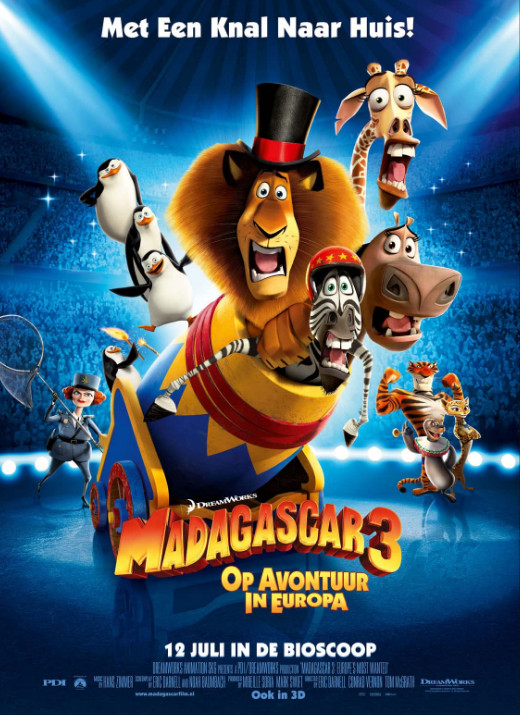 Madagascar (2012) มาดากัสการ์ 3 ข้ามป่าไปซ่าส์ยุโรป