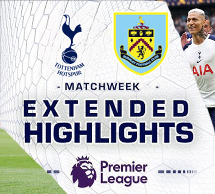 [Highlight] PremierLeague : สเปอร์ส vs เบิร์นลีย์
