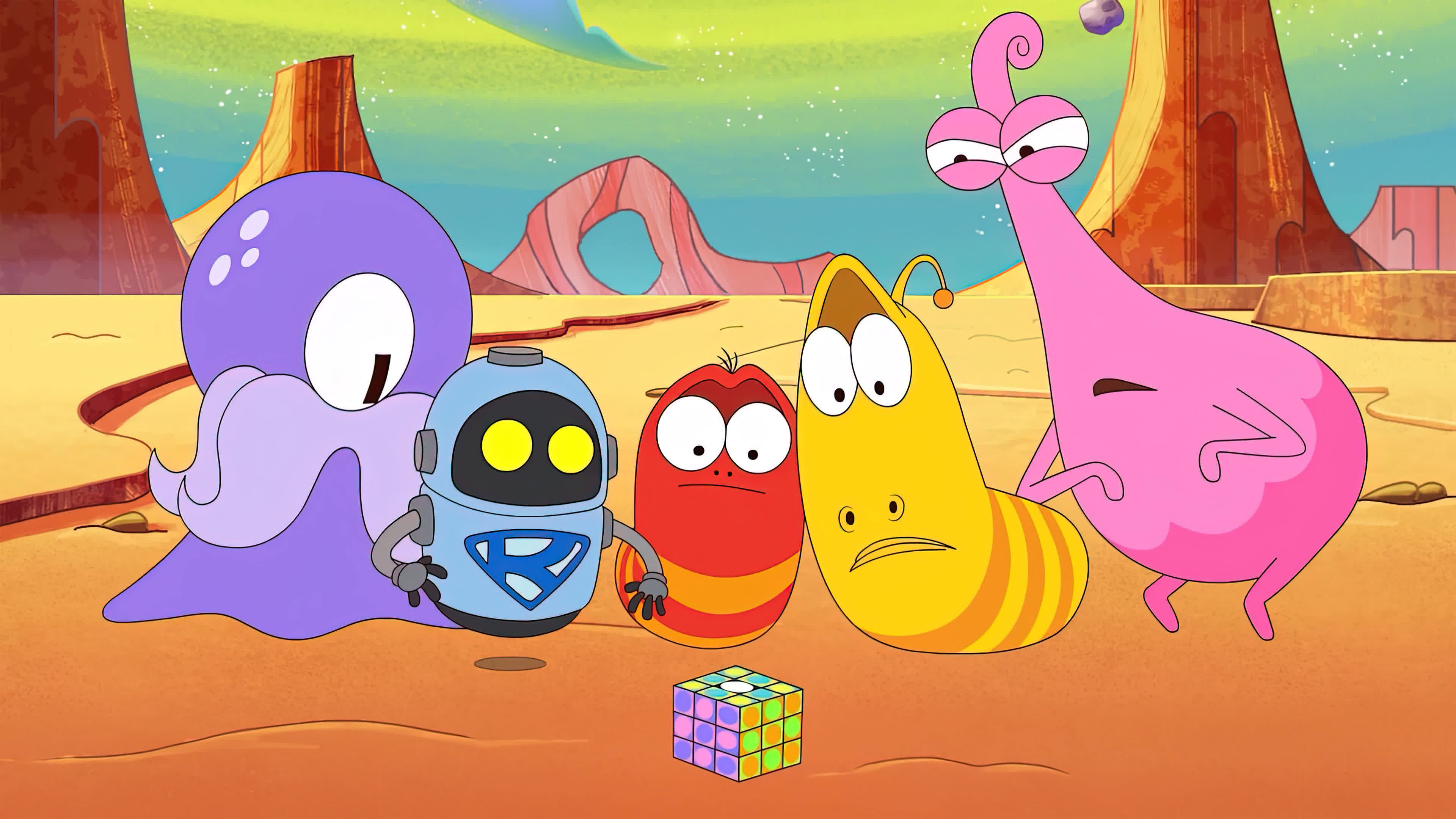 Larva in Mars Season 1 (2024) ลาร์วาผจญภัยบนดาวอังคาร