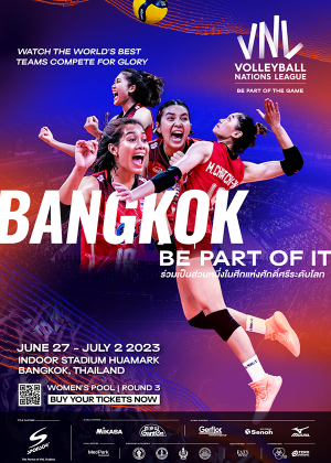 ดูบอล: วอลเลย์บอลเนชั่นส์ลีก VNL 202